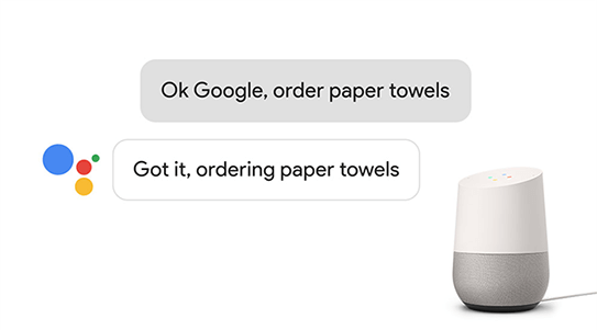 Tarbijad saavad nüüd Google Home'i teenuses Google Assistant osta osalevate Google Expressi jaemüüjate käest.