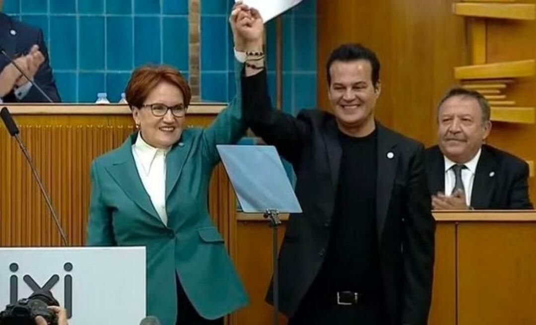 Laulja Hakan Peker sai İYİ Party Safranbolu linnapea kandidaadiks!