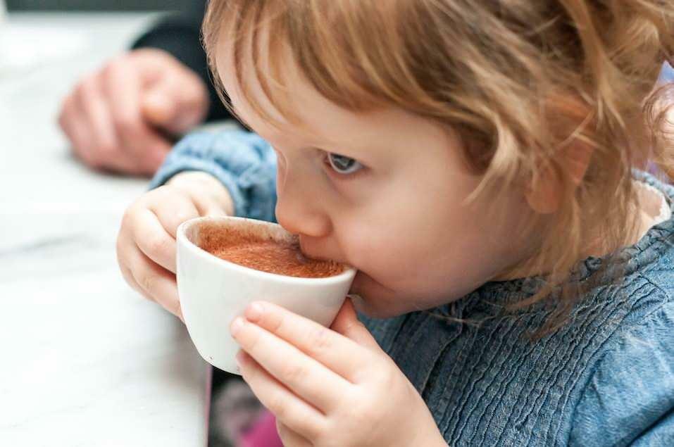 Kas lapsed saavad juua Türgi kohvi?