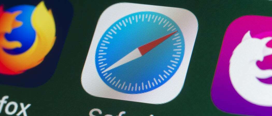 Kuidas iPhone'is või iPadis Safarile tausta lisada
