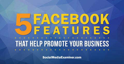 kasutage facebookis reklaamimiseks viit Facebooki funktsiooni
