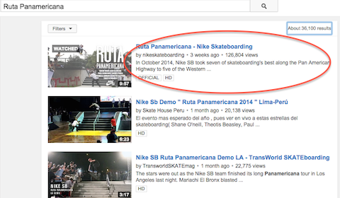 nike youtube video otsingus