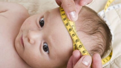 Kuidas mõõta pea ümbermõõtu imikutel? Kuidas parandada imikute peaserva?