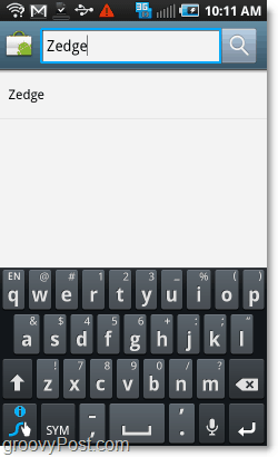 otsige Android-turult zedge'i