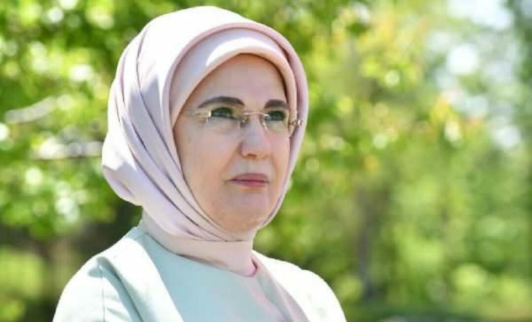 Emine Erdoğan Araabia Ühendemiraatide inimestele, kes toetasid humanitaarabikampaaniat 