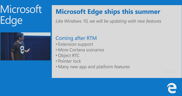 Microsoft kinnitab uued Windows 10 servabrauseri funktsioonid