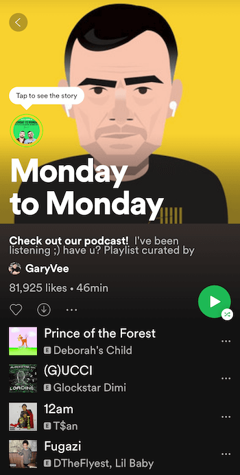 Esmaspäevast esmaspäevani Spotify esitusloend GaryVee'st