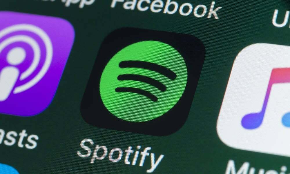 Kuidas Spotifys lõuendit lubada või keelata