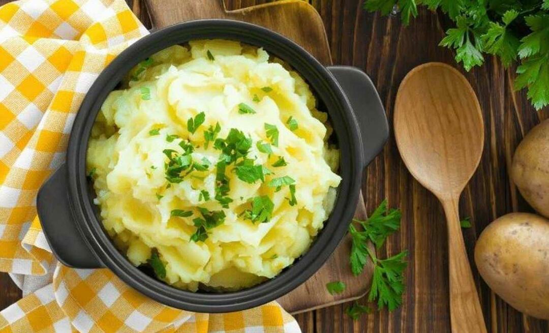 Retsept, mis muudab kartulipudru 10 korda maitsvaks! Kuidas valmistada kodus ühtlast kartuliputru?