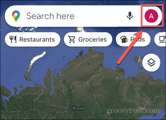 google mapsi profiili ikoon