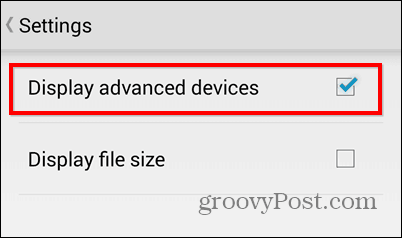 Ekspordi Androidi Dropboxis olevad failid otse SD-kaardile