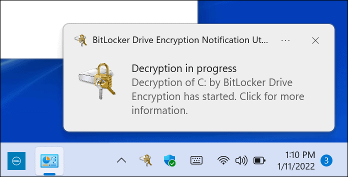 kasutage Windows 11-s BitLockeri krüptimist