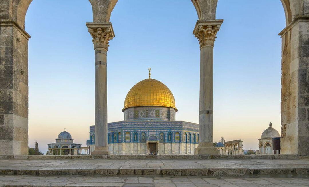Kus on Jeruusalemm? Miks on Jeruusalemm oluline? Miks on Masjid al-Aqsa nii tähtis?