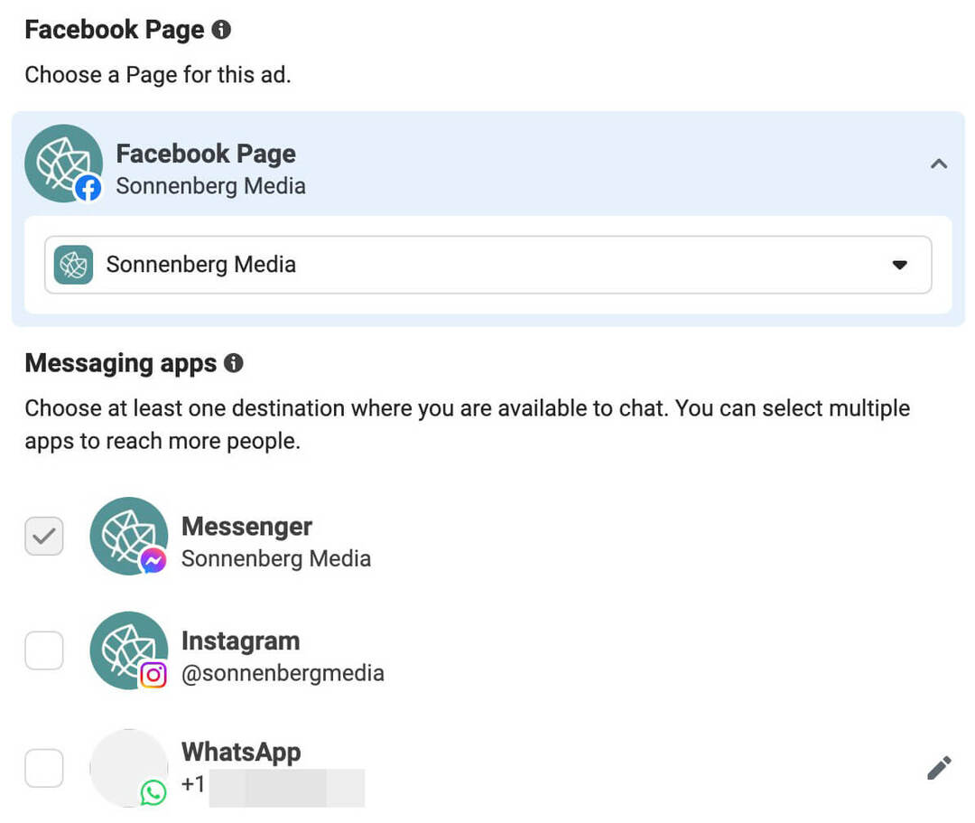 set-up-click-to-messenger-ads-in-facebook-reels-configure-ad-set-enagement-objective-4