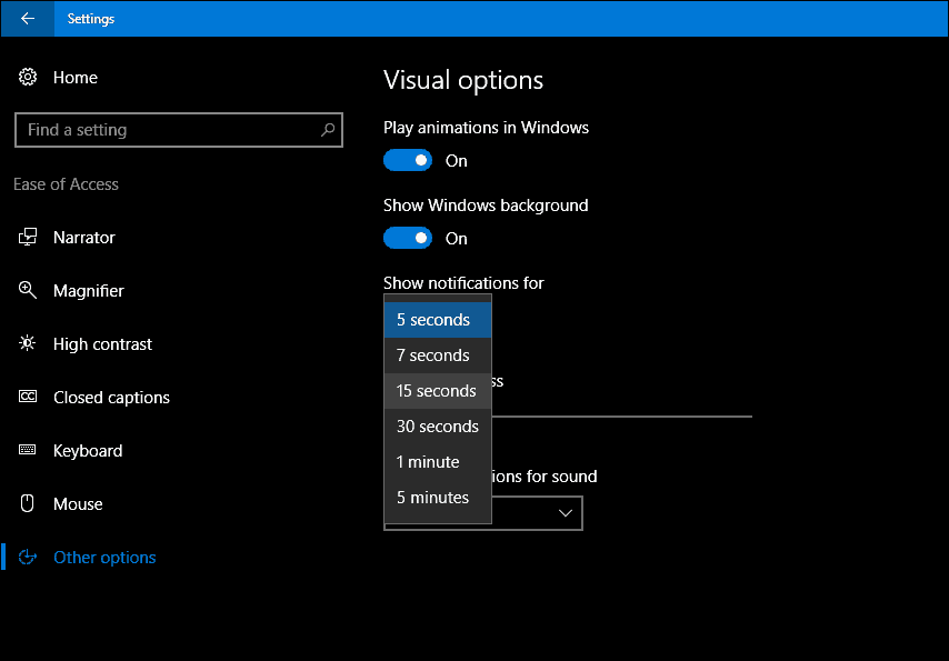 Kuidas hoida oma Windows 10 teatisi ekraanil kauem