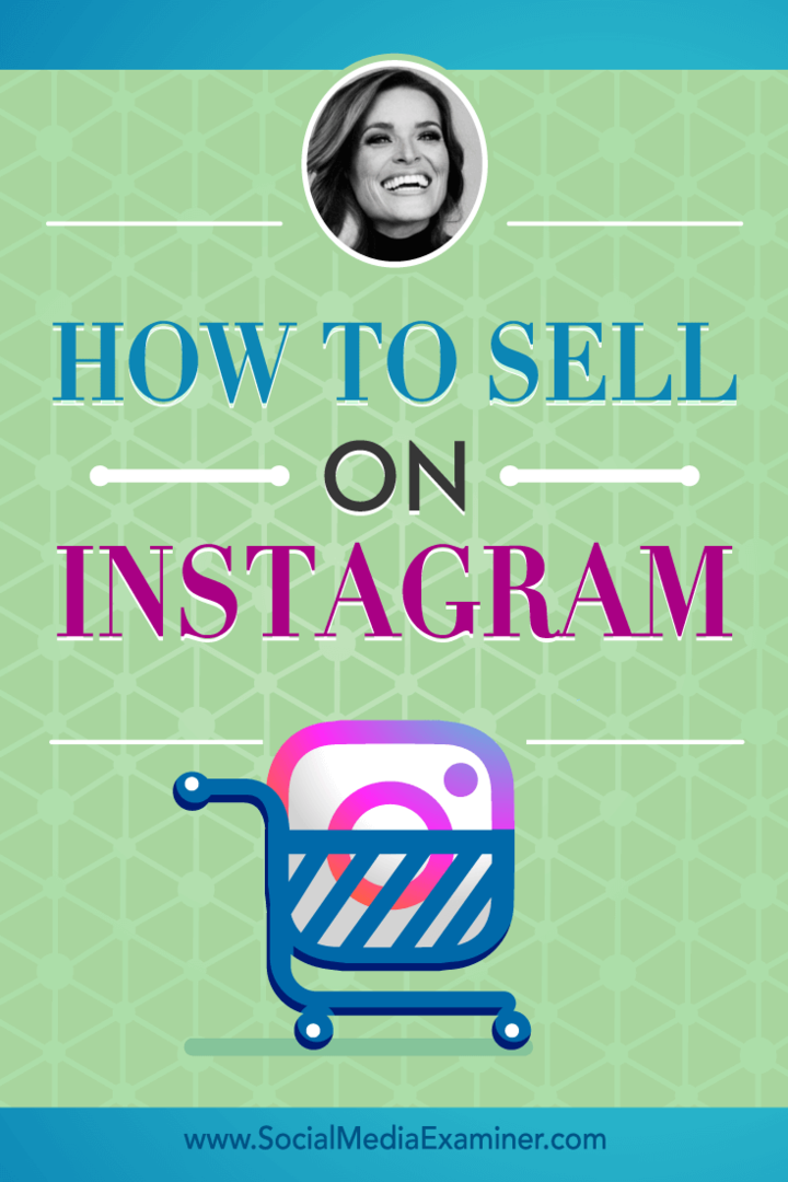 Kuidas müüa Instagramis, kasutades Jasmine Stari teadmisi sotsiaalmeedia turunduse Podcastis.