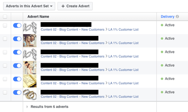 aLooge mitu Facebooki reklaami ja testige nende toimivust.