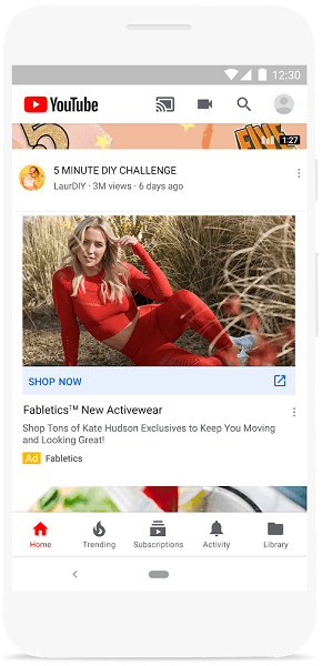 Google teatas Discovery Adsist, mis võimaldab turundajatel YouTube'is, Gmailis ja Discoveris reklaame esitada ainult piltide abil.
