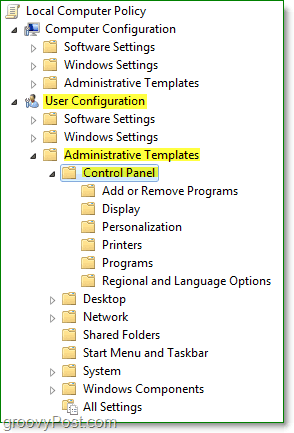 liikuge Windowsi 7 kohaliku arvuti poliitika juurde> <noscript> <img style =