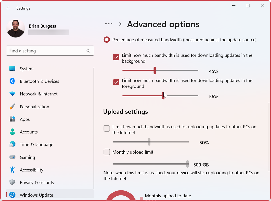 Piirake ribalaiust Windows 11 jaoks