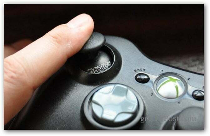 Muutke Xbox 360 kontrolleri analoogi pisipilte