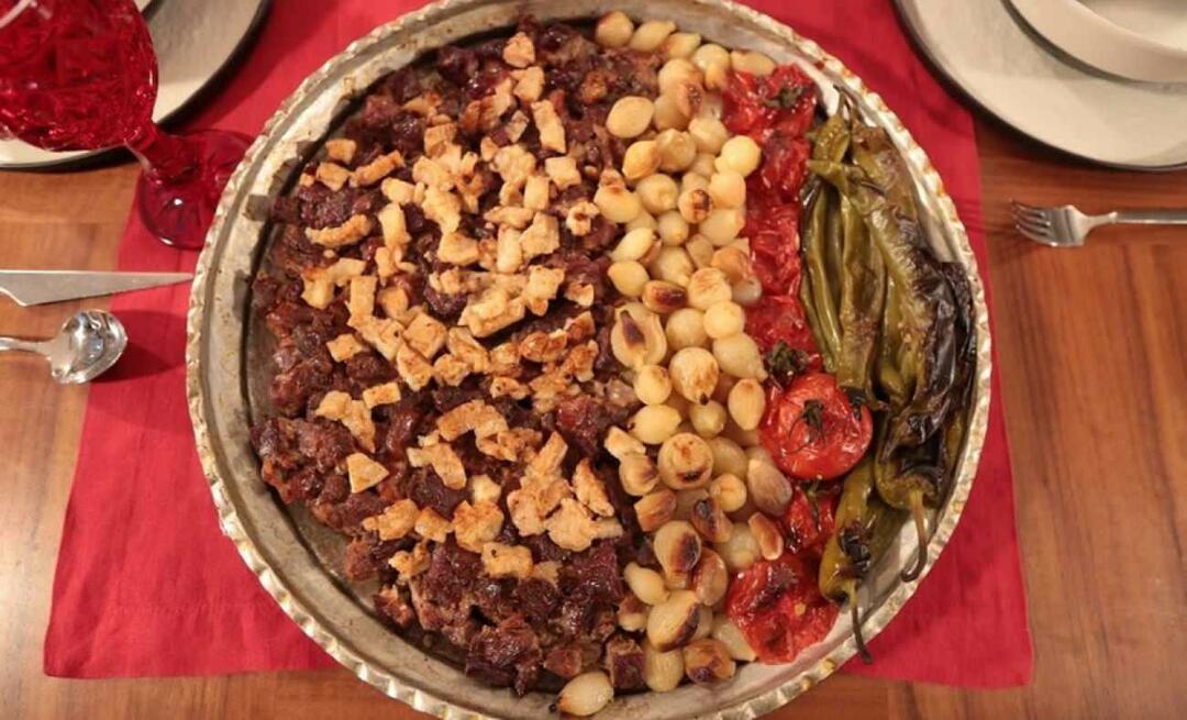 Maitse, mida Kahramanmaraş inimesed armastavad süüa! Kuidas enda kõrvale sööki valmistada?
