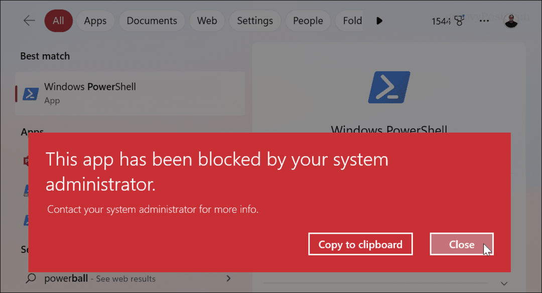 Blokeerige Windowsis töölauarakenduste juurdepääs