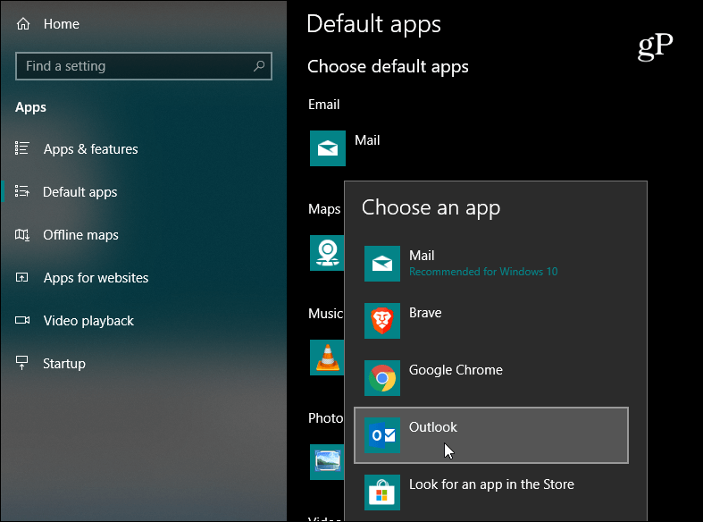 Seadista vaikeaadress Windows 10