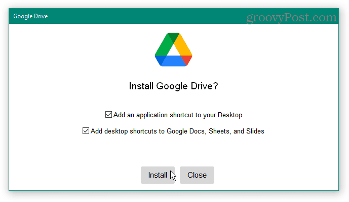 installige Google Drive