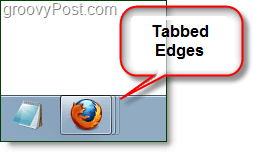 tegumiribal Firefoxi ikoonil fännitud või sakitud servad