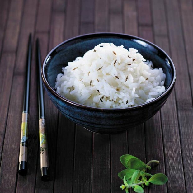 kaalulangus riisi neelamisega