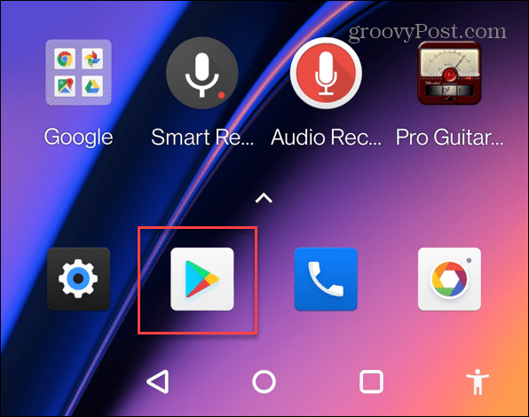 Google Play pood, kuidas Androidis rakendusi värskendada