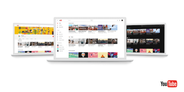 YouTube pakub oma töölauakogemuse eest uue ilme ja tasu.