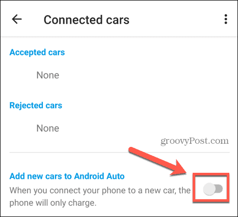 android auto lisab automaatselt uue auto