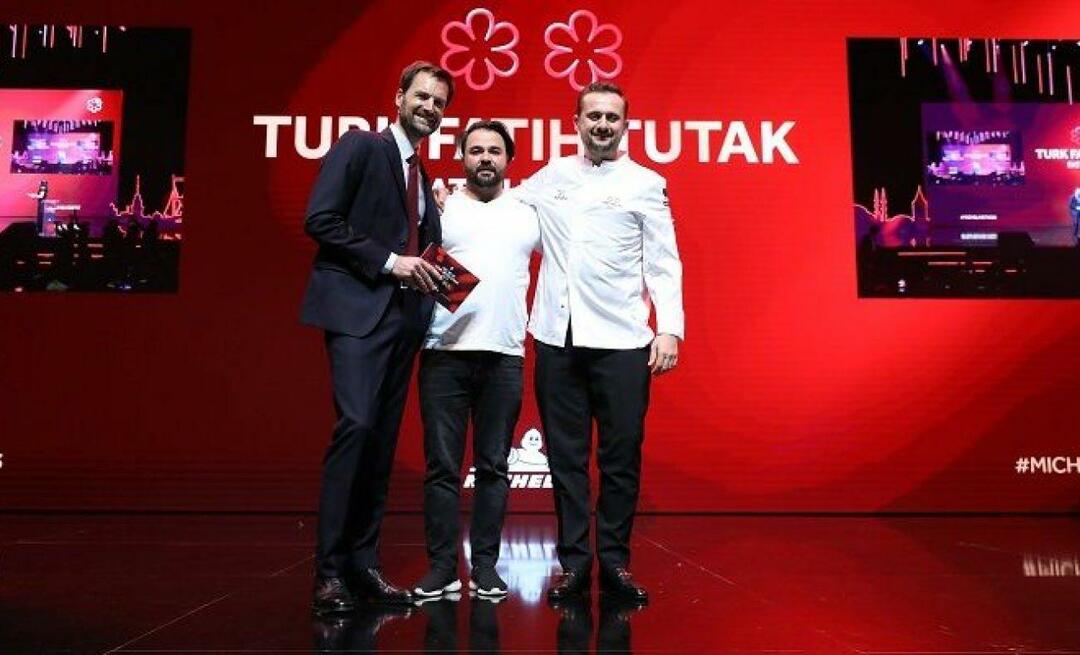 Türgi gastronoomiaedu on maailmas tunnustatud! Esimest korda ajaloos autasustatud Michelini tärniga
