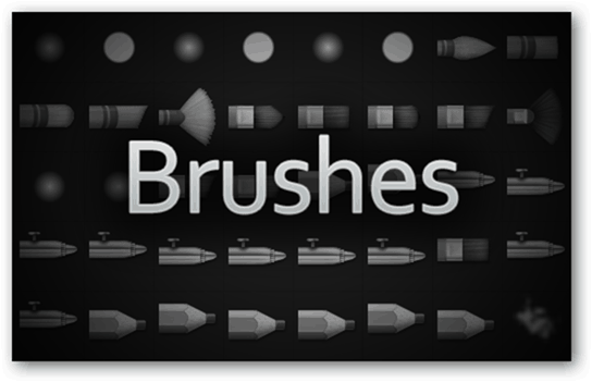 Photoshop Adobe Presets Templats Download Tee loomine Lihtsusta Lihtne Lihtne Kiire Juurdepääs Uus juhendaja juhend Harjad Stroke Brush Paint Draw