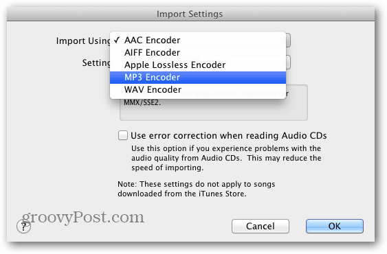 Kasutage iTunesit kahjumiteta muusikafailide teisendamiseks AAC- või MP3-failideks