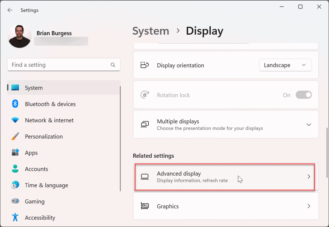 Ekraani eraldusvõime muutmine opsüsteemis Windows 11