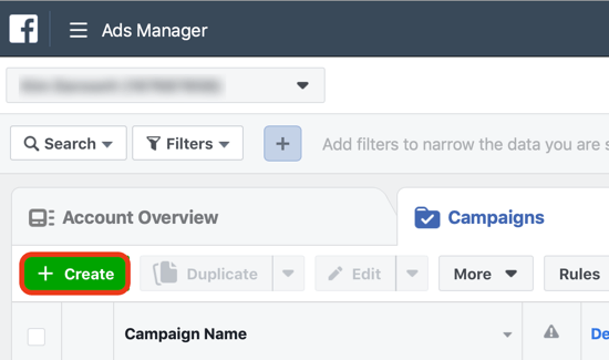 Kasutage Facebooki reklaame, et reklaamida teie veebisaiti külastavatele inimestele, 5. samm.