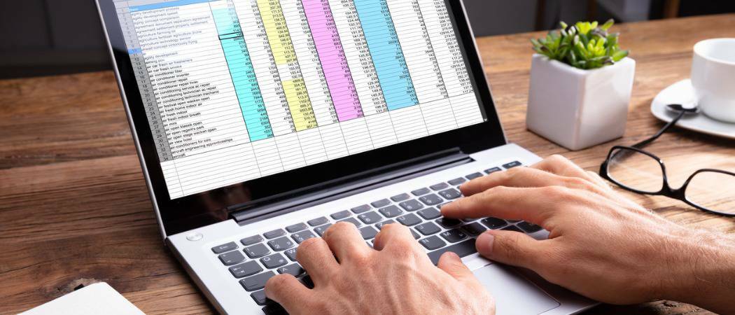 Kuidas kaitsta Microsoft Exceli lehte