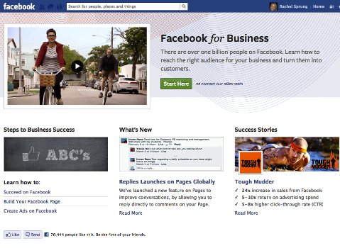 facebook for business leht
