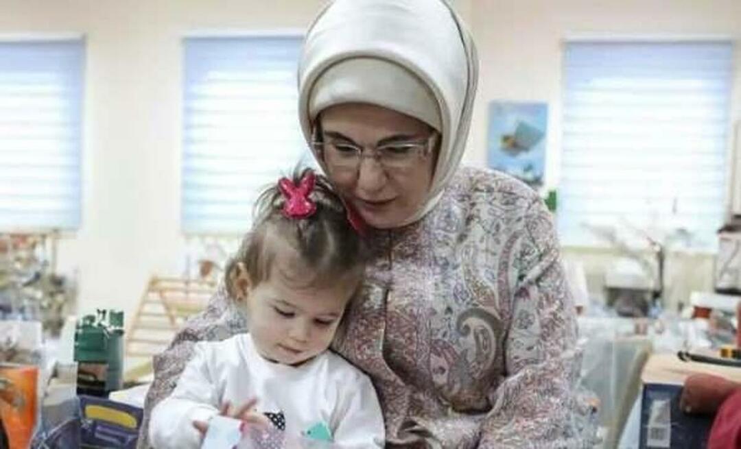 Maailma rinnaga toitmise nädala jagamine Emine Erdoğanilt: "Imetamine on ema ja lapse vahel..."