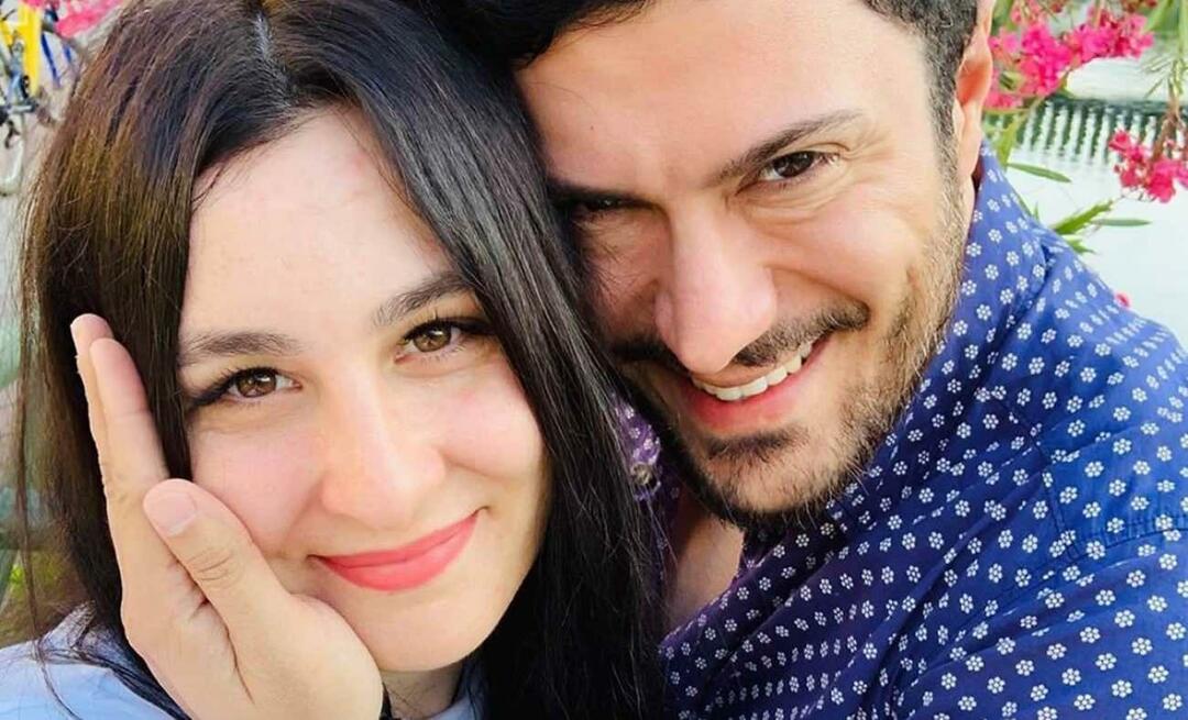 Emotsionaalne jagamine oma abikaasa Burak Yırtariga Yasemin Sakallıoğlust!