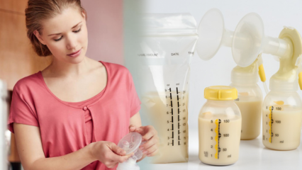 Kuidas säilitatakse rinnapiima puutumatuna? Kuidas kasutada lüpstud piima? Piima kuumutades ...