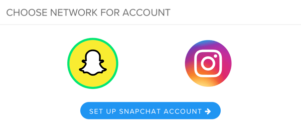 Linkige oma Snapchati konto Snaplyticsiga.