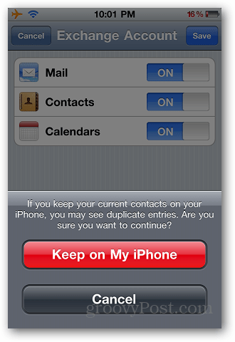 Kontaktide ülekandmine iPhone 7