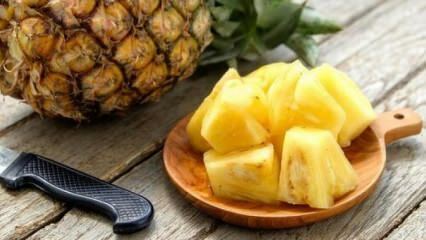Puuvili, mis eemaldab kehas ödeemi: ananass