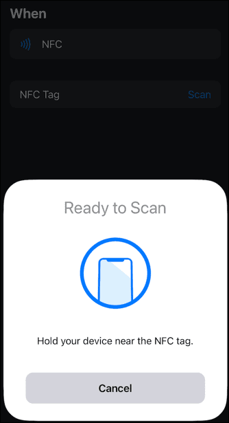 iphone skannimine nfc