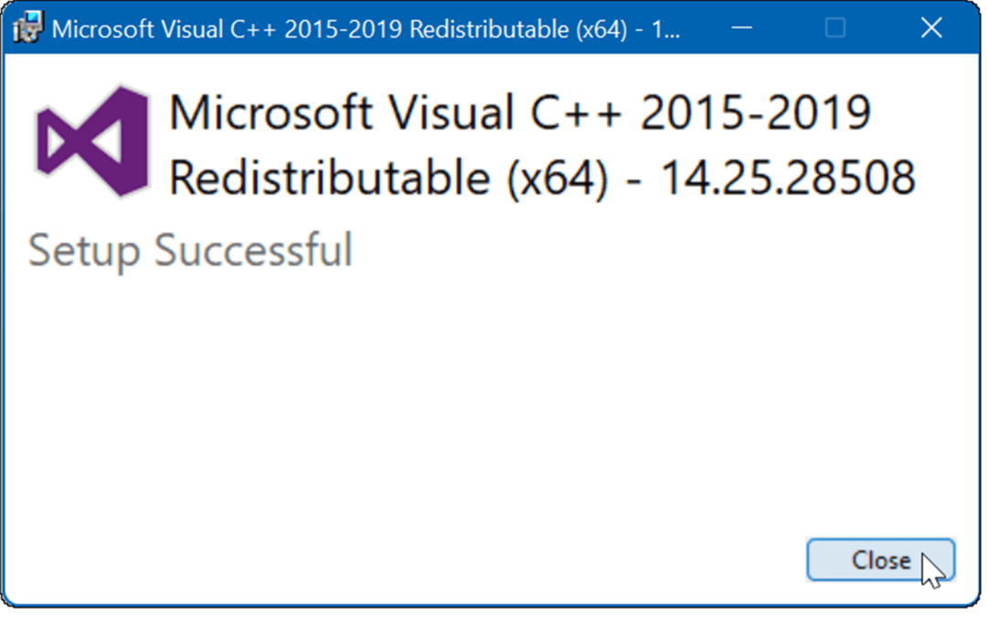 edukas seadistamine Microsoft Visual C