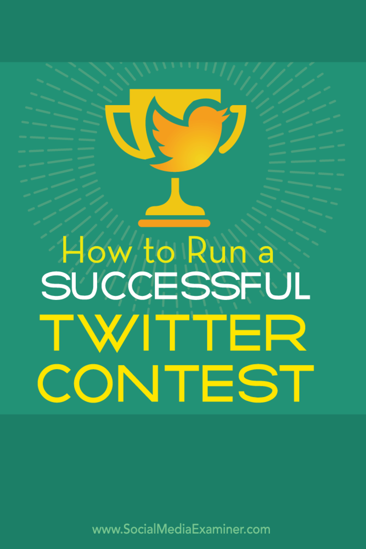 Kuidas edukat Twitteri võistlust korraldada: sotsiaalmeedia eksamineerija